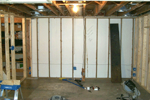 Front Theater wall