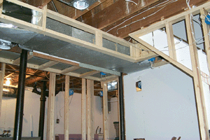 Ceiling box work